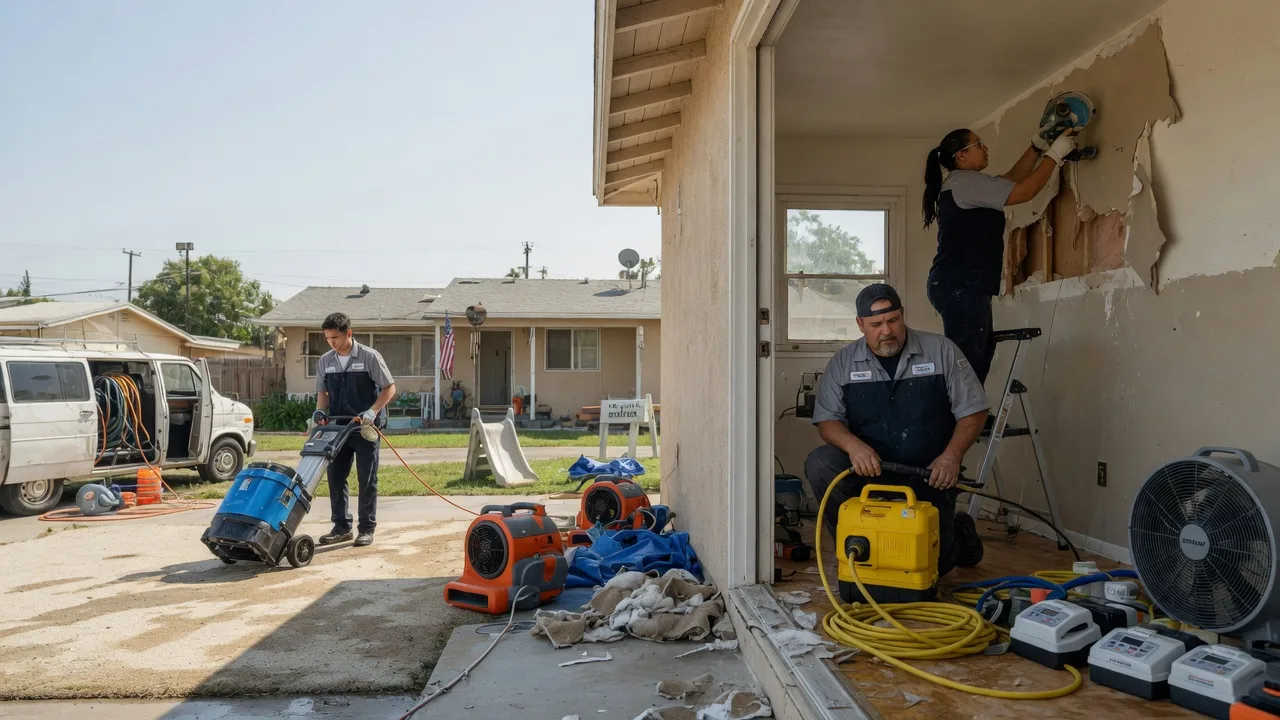 Water Damage Restoration in Buttonwillow, CA near me